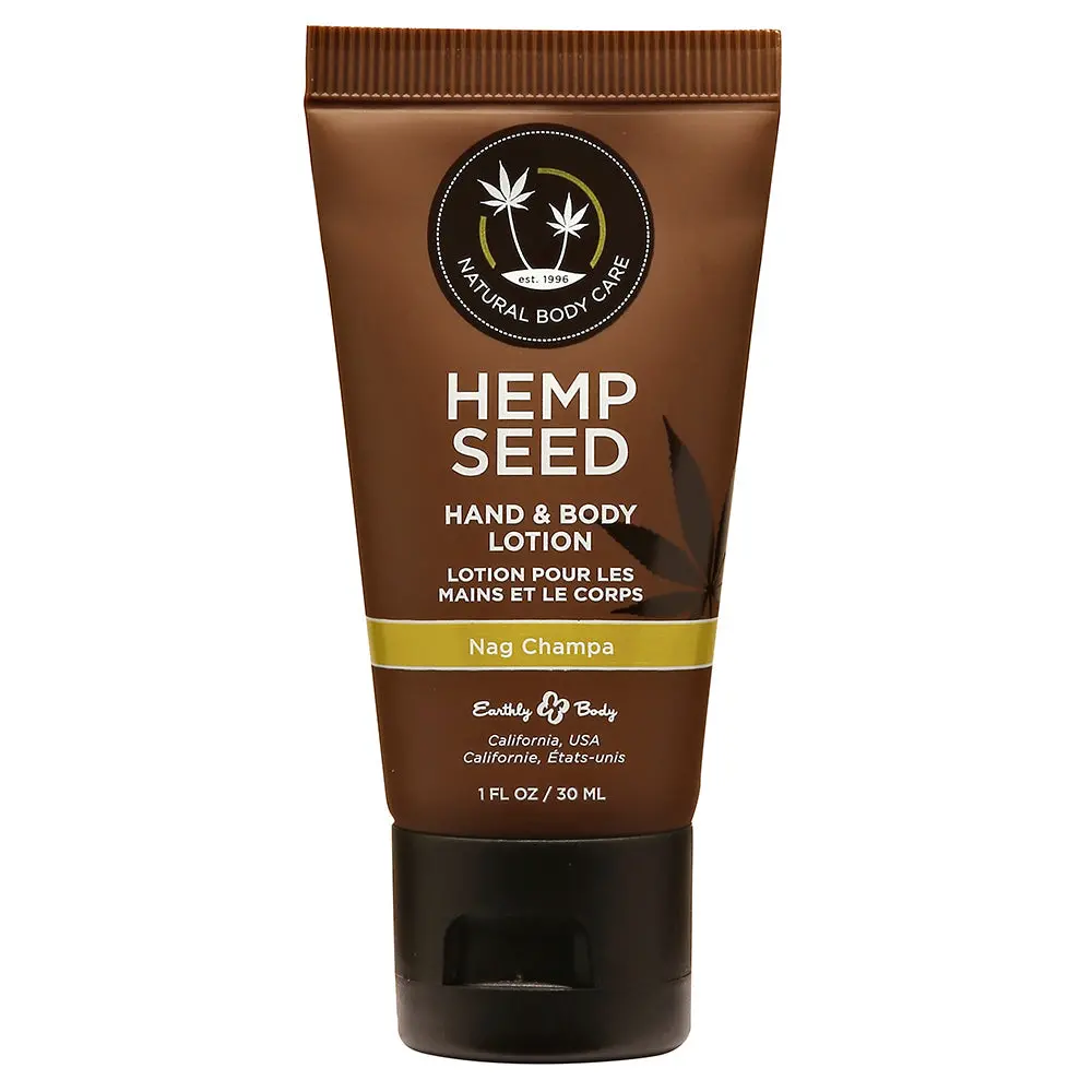 Earthly Body Hand & Body Velvet Lotion Nag Champa 1Oz 1