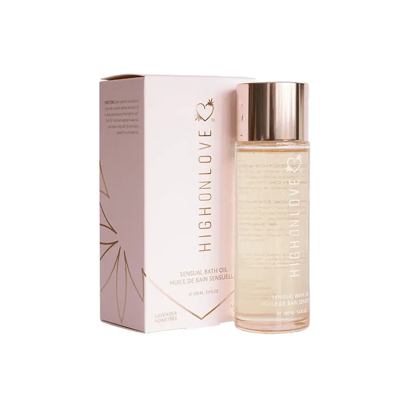 Highonlove Bath Oil Lavender Honeybee 1