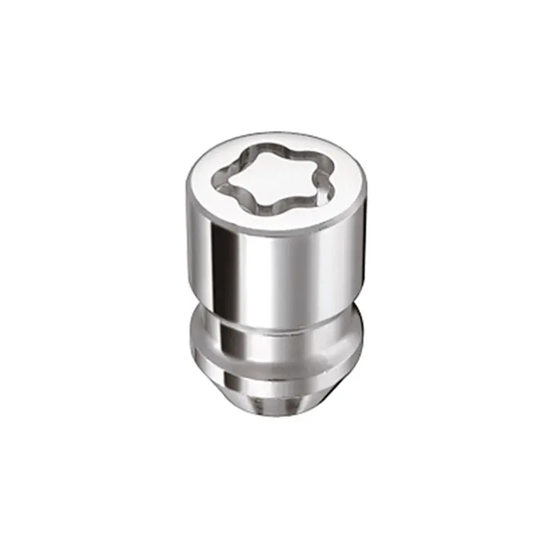 Mcgard Wheel Lock Nut Set - 4Pk. (Cone Seat) M12x1.5 / 19Mm & 21Mm Dual Hex / 1.28In. L - Chrome 1