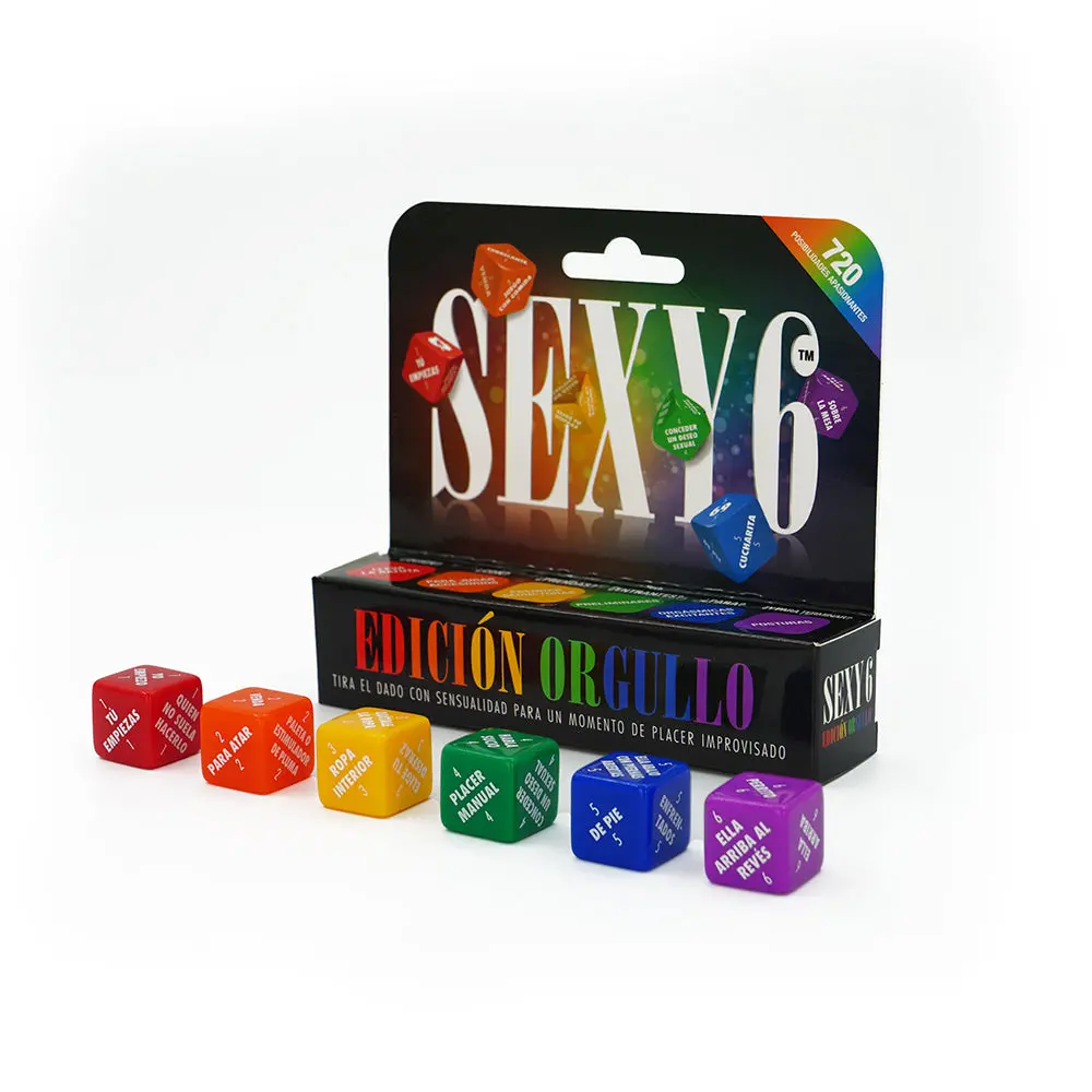 Sexy 6 Dice Game Pride Edition Spanish 1