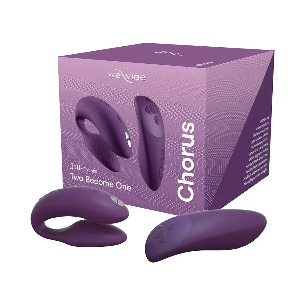We-Vibe Chorus Couples Vibrator Purple 1