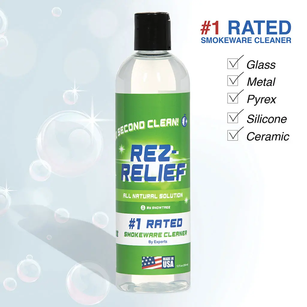 Rez-Relief All Natural Cleaner - 12Oz (For Pyrex, Glass, Metal, Ceramic) 1