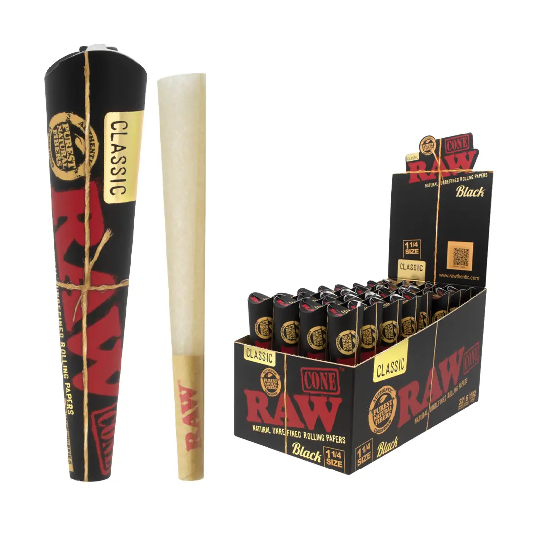 Raw Black Classic Cones 1