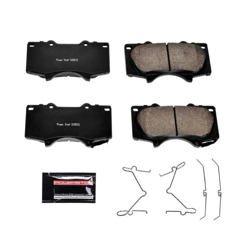 Power Stop 10-19 Lexus Gx460 Front Z23 Evolution Sport Brake Pads W/Hardware 1