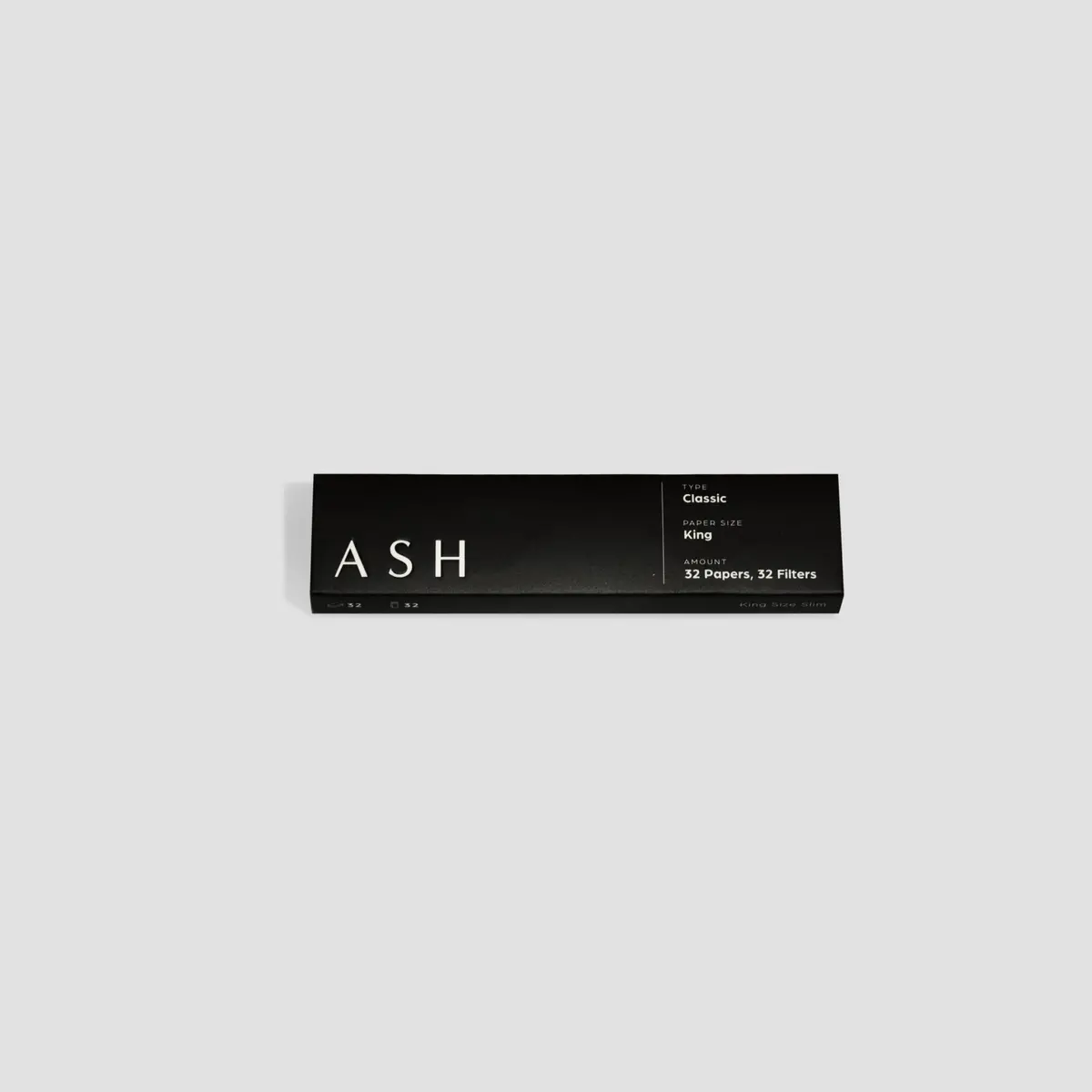 Ash Rolling Paper | King | Classic 1