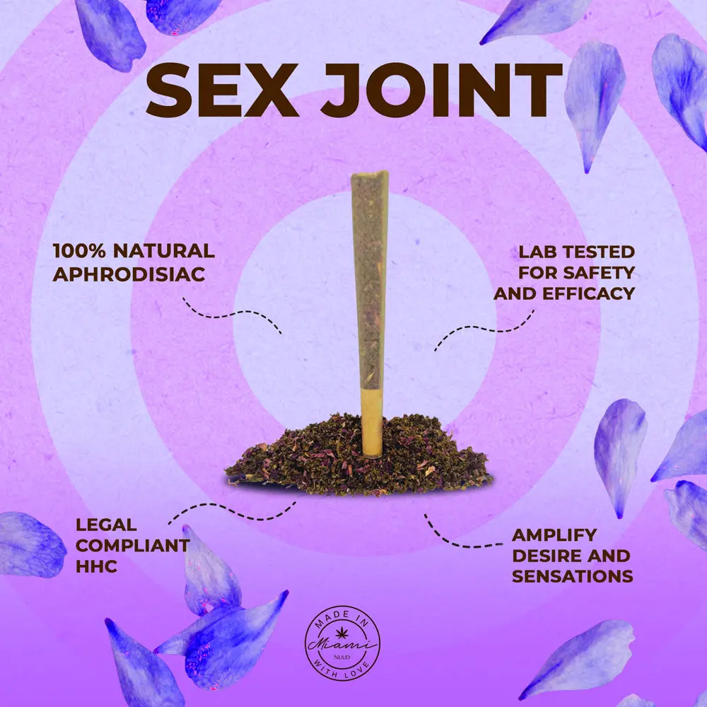 Nuud Nuudies Pre-Rolled Sex Joints Single Lavender Cosmo 12-Piece Display 1