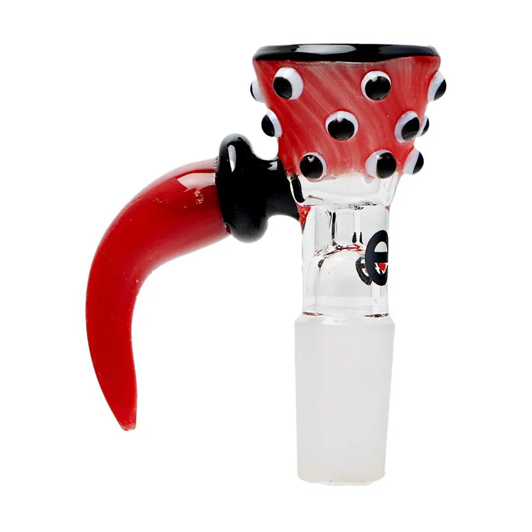 Cheech Glass 2" Polka Dot With Horn 1