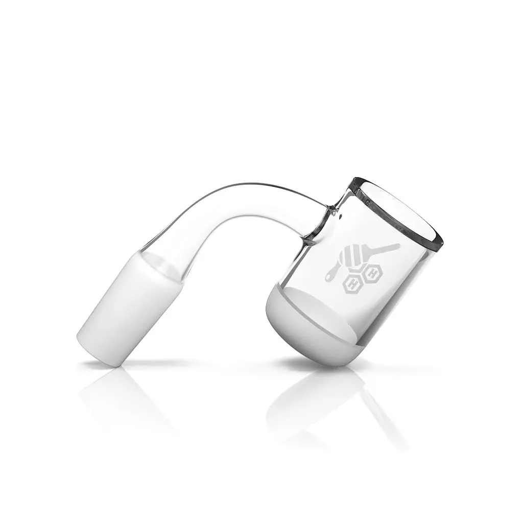 Honey & Milk Bevel Bowl Quartz Banger - 90° Degree | Yl 3