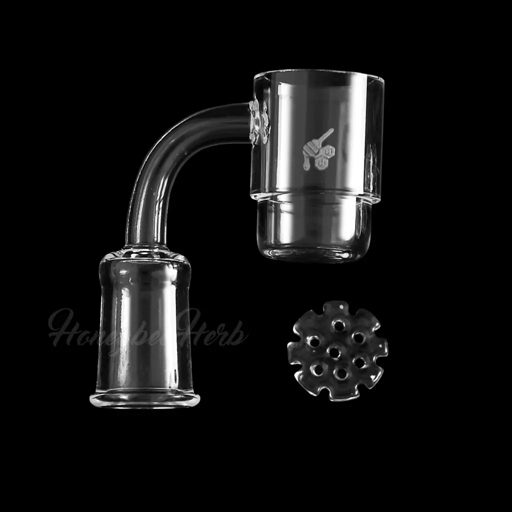 Honey Disc Deep Dish Quartz Banger - 90° Degree | Yl 5