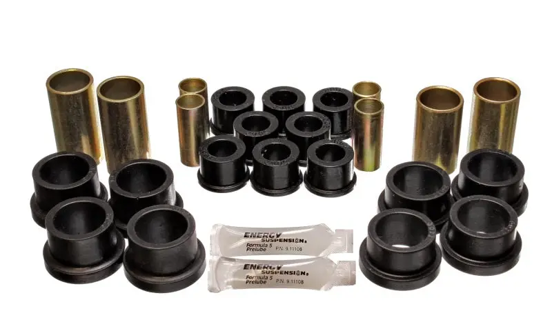 Energy Suspension 70-78 Nissan 240Z/260Z/280Z Black Rear Control Arm Bushing Set 1