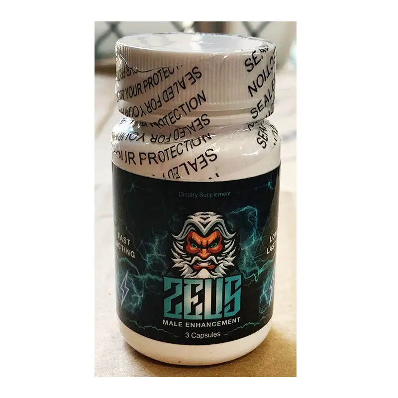 Zeus Plus Male Supplement Pill Bottle (3) 1