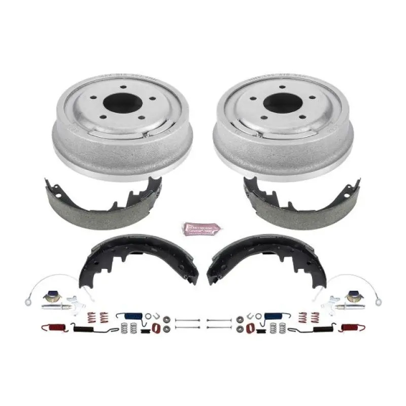 Power Stop 90-96 Ford E-150 Rear Autospecialty Drum Kit 1