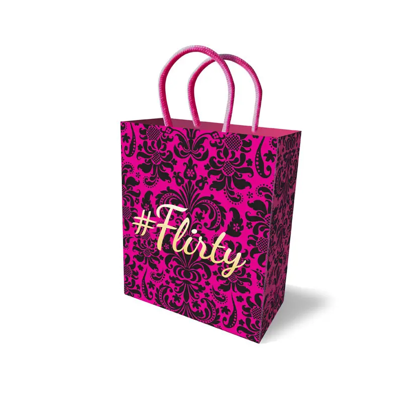 Hashtag Flirty Pink Gift Bag With Soft Pattern 1