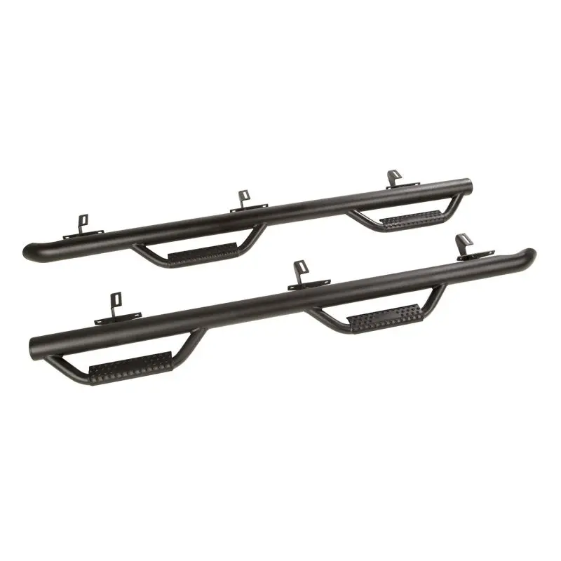 Rugged Ridge Spartan Nerf Bar Textured Black 07-18 Jeep Wrangler Jku 4 Door 1