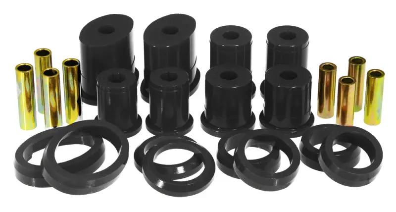 Prothane 99-04 Ford Mustang Rear Lower Oval Control Arm Bushings - Black 1