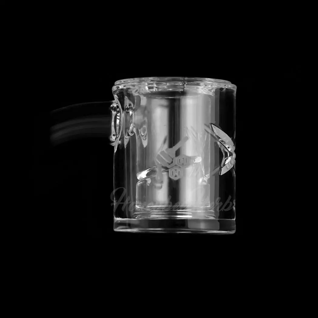 Honey Chamber Quartz Banger - 90° Degree | Yl 3