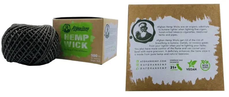 Afghan Hemp - Hemp Wick (100Ft) 1