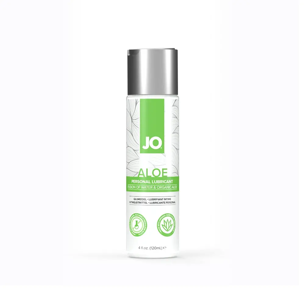 Jo Aloe Water-Based Lubricant Original 4 Oz. 1