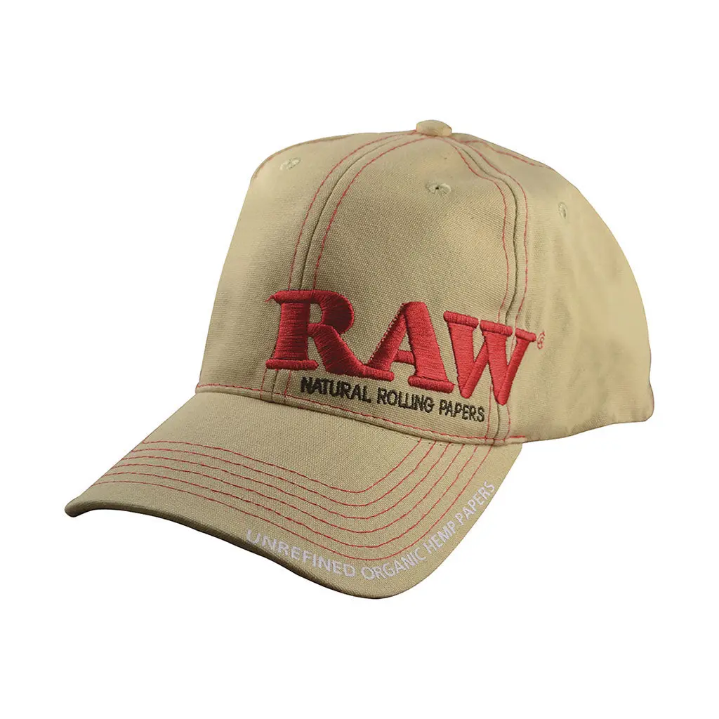 Raw Mens Tan Promo Hat 1