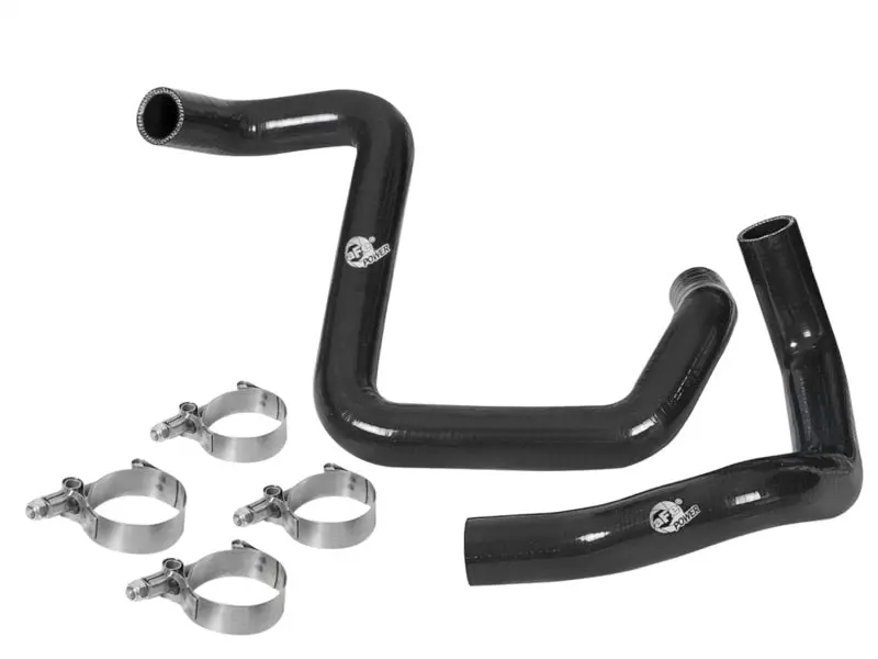 Afe Bladerunner Silicone Radiator Hose Kit 12-18 Jeep Wrangler (Jk) V6 3.6L - Black 1