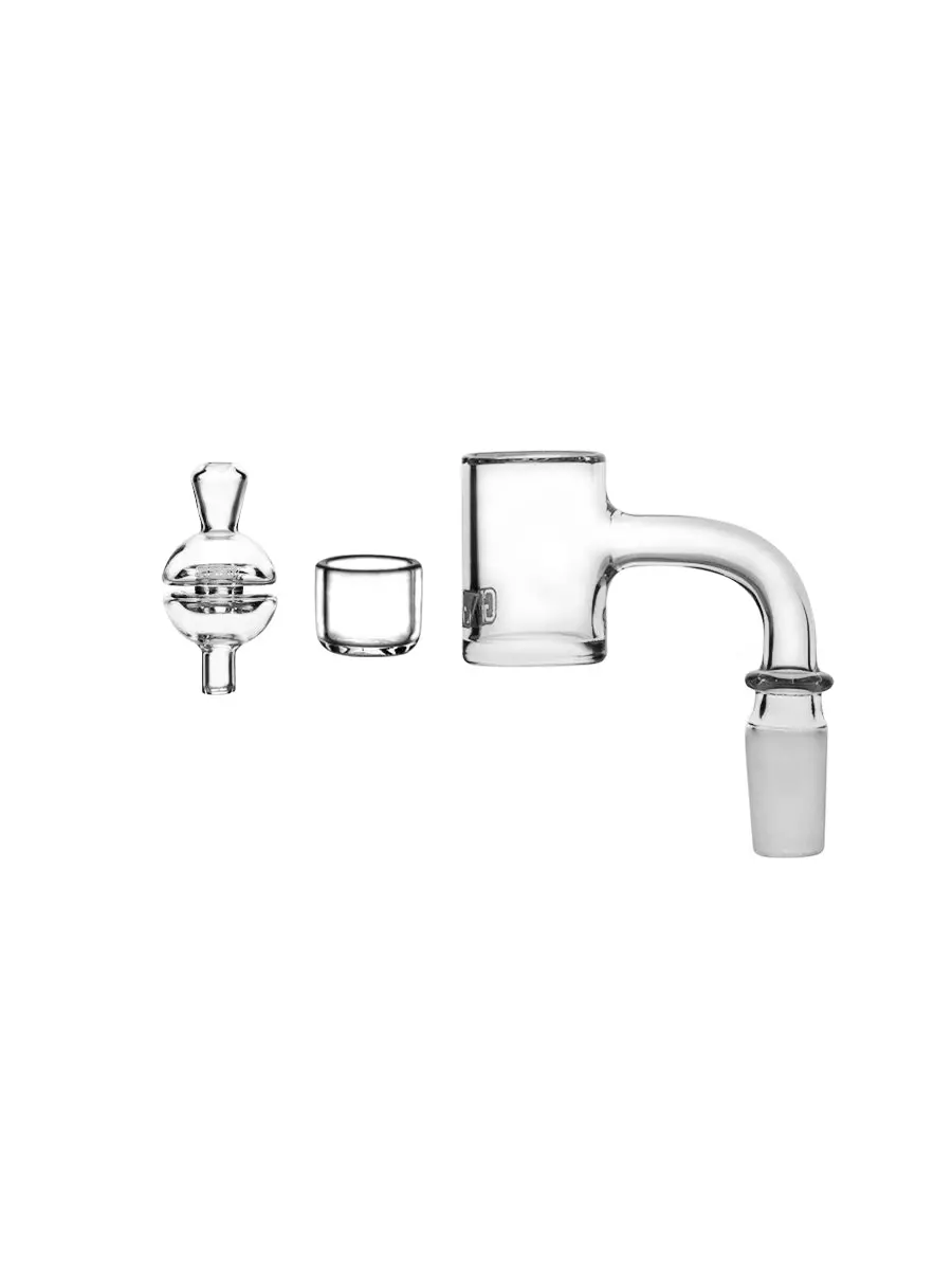 Grav® 14Mm 90°Quartz Bucket, Inserts & Carb Cap Set 1