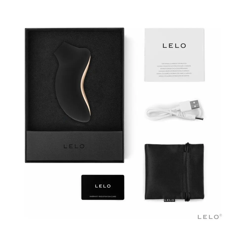 Lelo Sona 2 Cruise Rechargeable Clitoral Stimulator Black 1