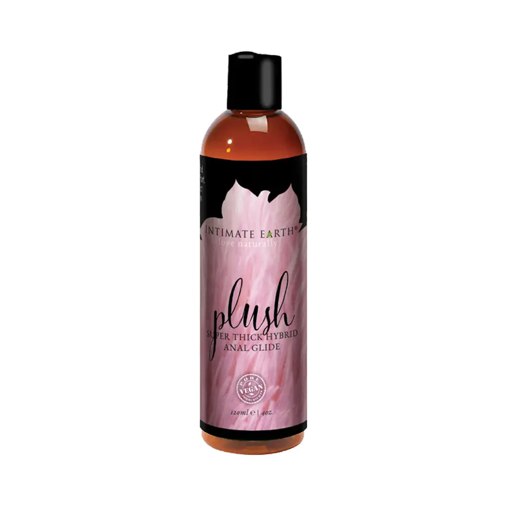 Intimate Earth Plush Super Thick Hybrid Anal Glide 4 Oz. 1