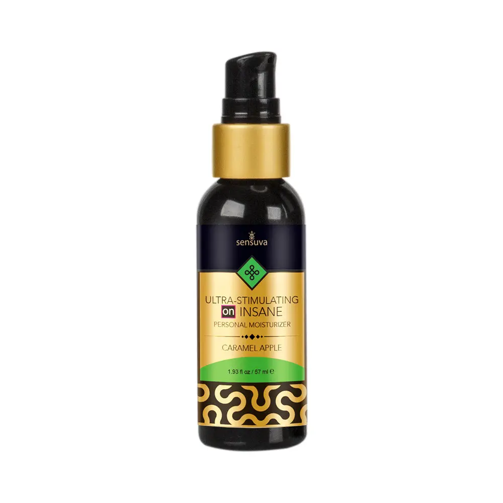 Sensuva Ultra-Stimulating On Insane Personal Moisturizer Caramel Apple 2 Oz. 1
