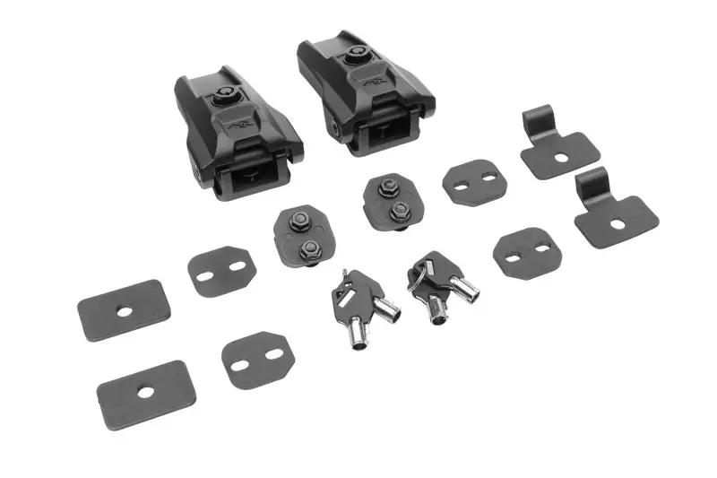 Rugged Ridge Locking Hood Catch Kit 07-18 Jeep Wrangler Jku / 18-22 Wrangler Jl 1