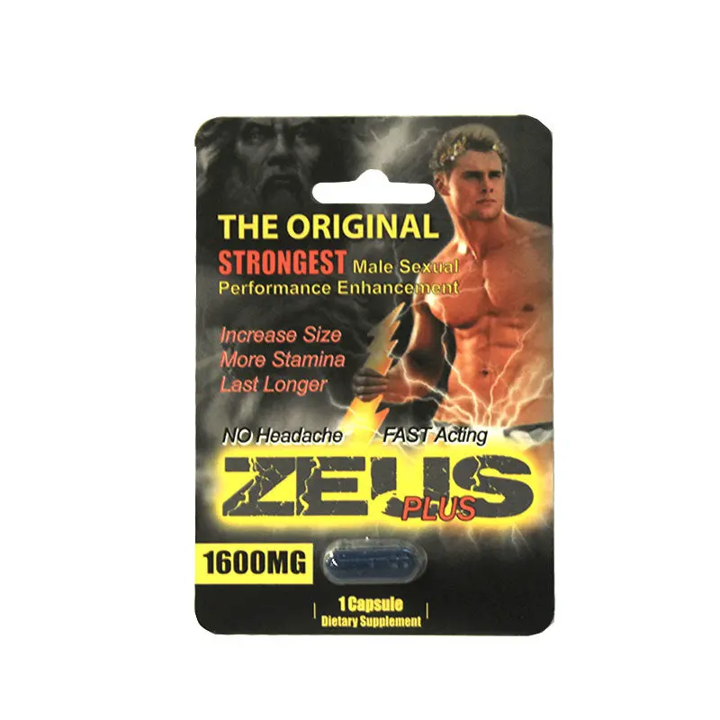 Zeus Plus Male Supplement 1-Pack Pill 1