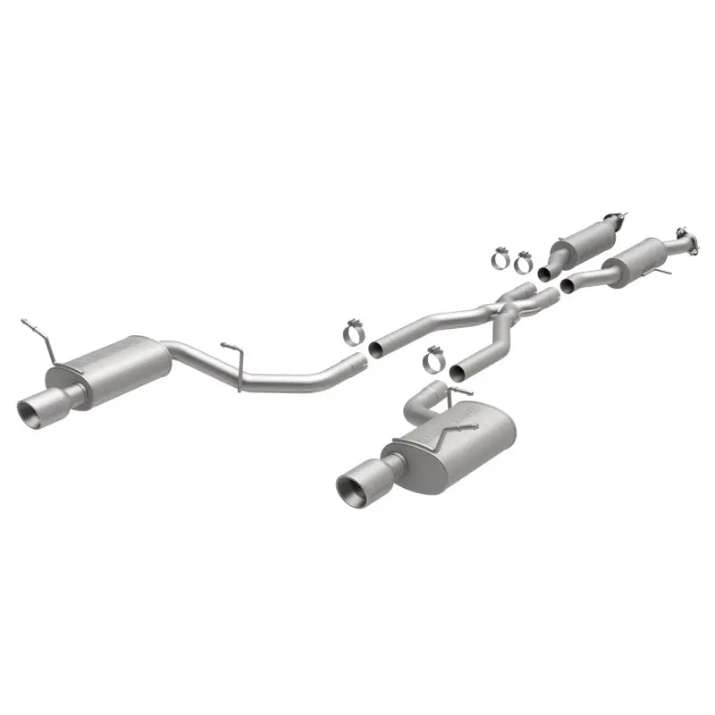 Magnaflow 11-12 Dodge Durango V8 5.7L Dual Split Rear Exit Stainless Cat Back Performance Exhaust 1