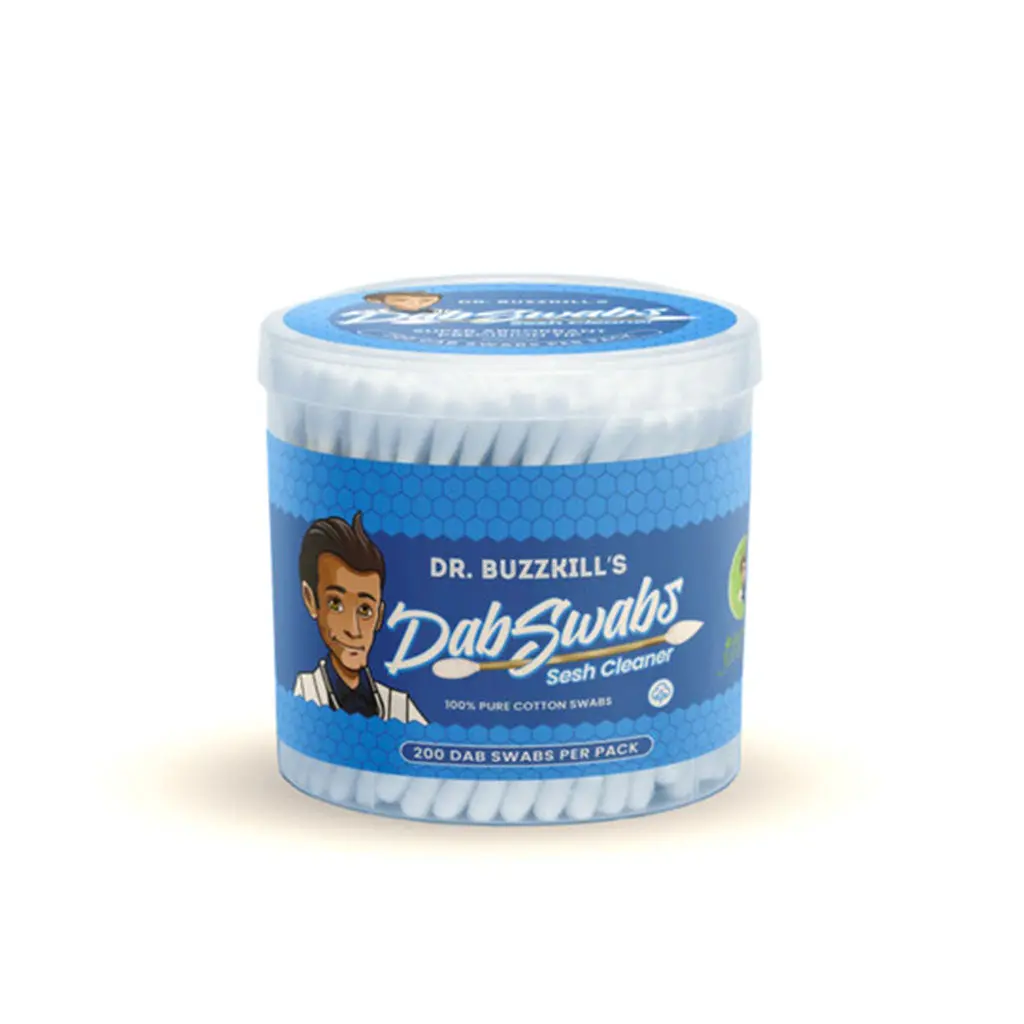 Dr. Buzzkill Cotton Swabs 200Ct 1