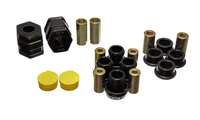 Energy Suspension 99-00 Honda Civic Si Black Front Control Arm Bushing Set 1