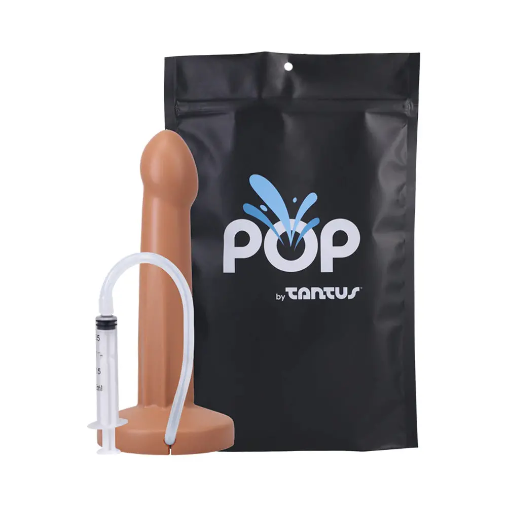 Tantus Pop Squirting Dildo Honey (Bag) 1