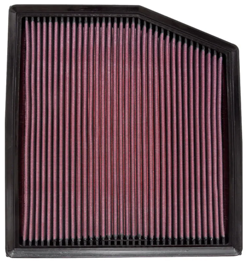 K&N 10-12 Bmw 135I/335I/335I Xdrive/X1 35I 3.0L L6 (E90) Replacement Air Filter 1