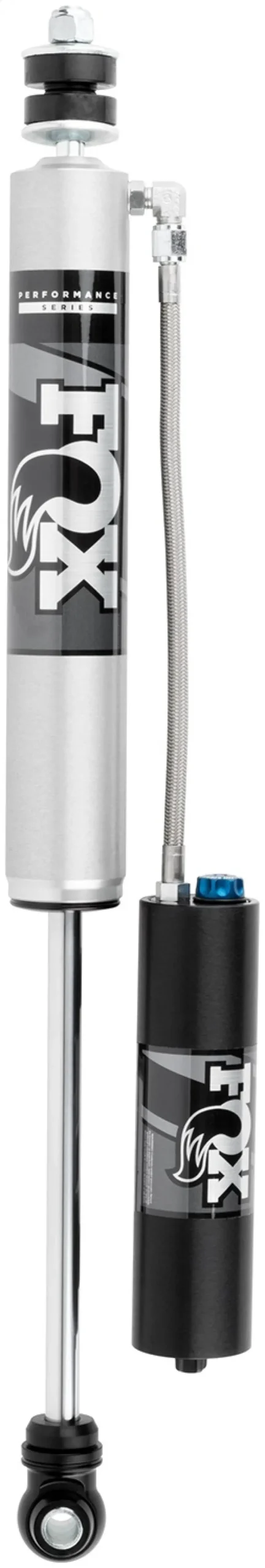 Fox 2005+ Ford Super Duty 2.0 Perf Series 9.6In Smooth Body Remote Res. Front Shock - Cd Adj 1