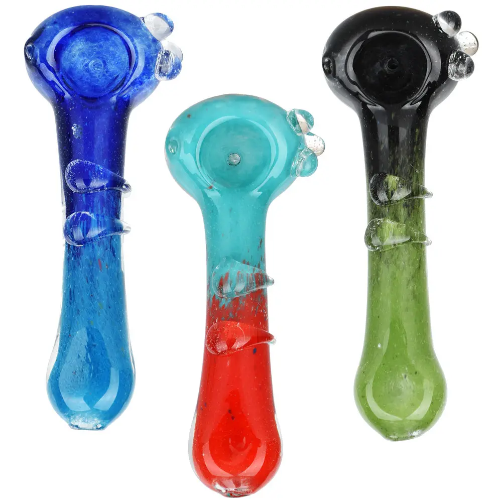 Unifying Theory Micro-Frit Spoon Pipe - 5.25" / Colors Vary 1