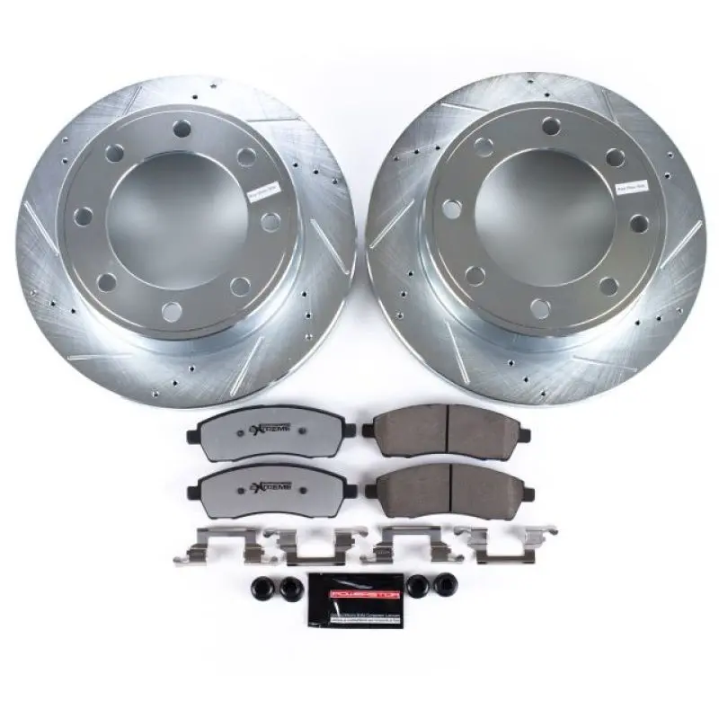 Power Stop 00-05 Ford Excursion Rear Z36 Truck & Tow Brake Kit 1