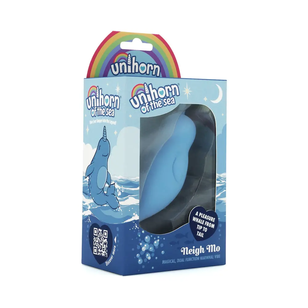 Unihorn Of The Sea Neigh Mo The Narwhal Blue 1