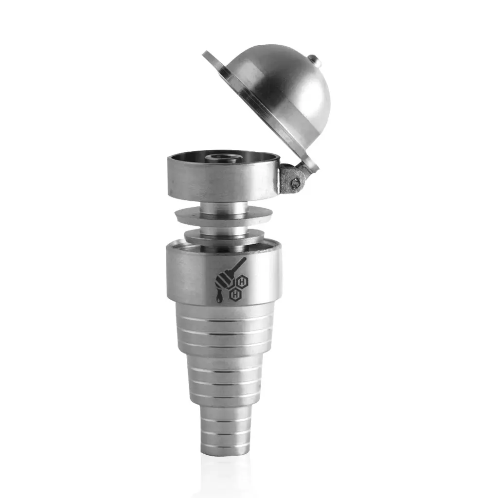 Titanium 6 In 1 Baseball Carb Cap Dab Nail 1