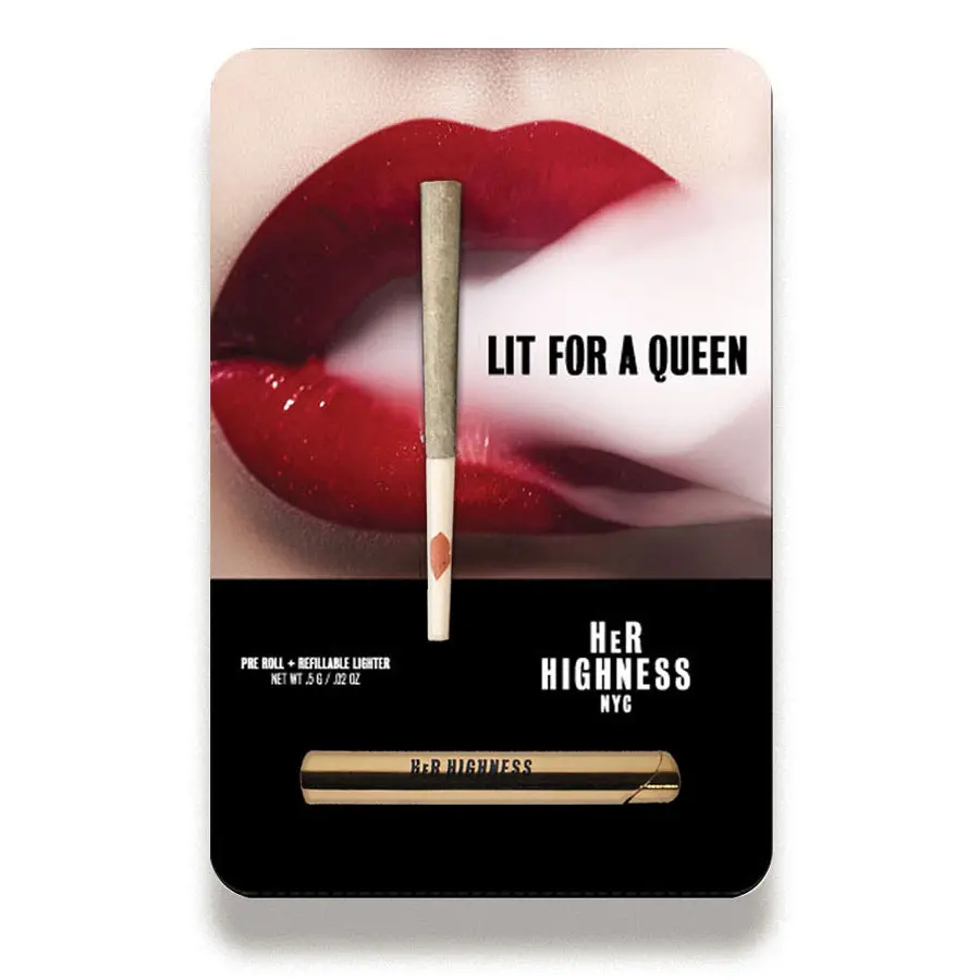 Lit For A Queen Pre Roll + Lighter 1