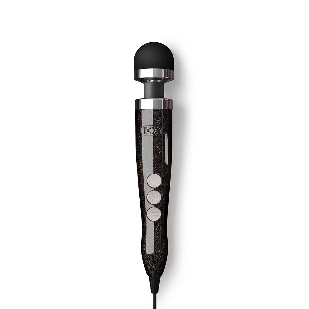 Doxy Die Cast 3 Compact Wand Vibrator Disco Black 1