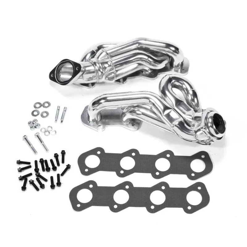 Bbk 96-04 Mustang Gt Shorty Tuned Length Exhaust Headers - 1-5/8 Silver Ceramic 1