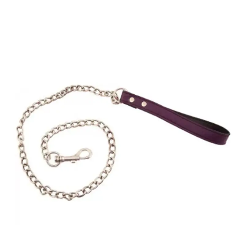 Rouge Purple Premium Leather Lead 1