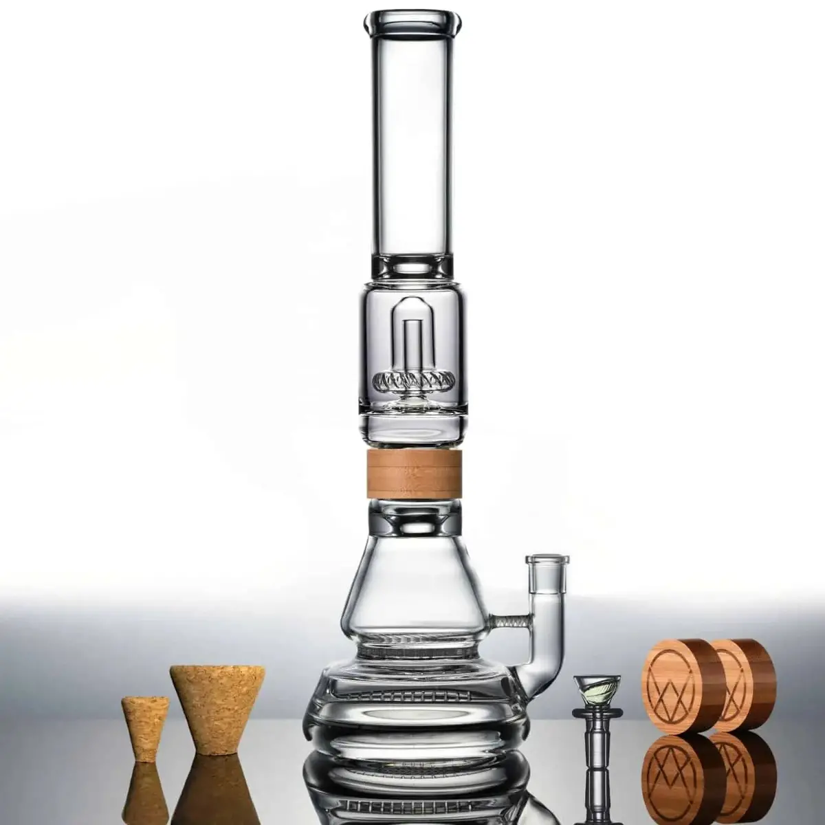 Vitae Glass 16" Voyager Bong 1
