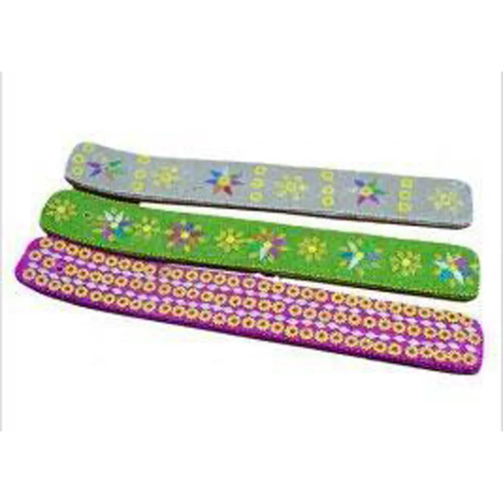 Glitter Incense Burner - 10" / Colors & Designs Vary 1