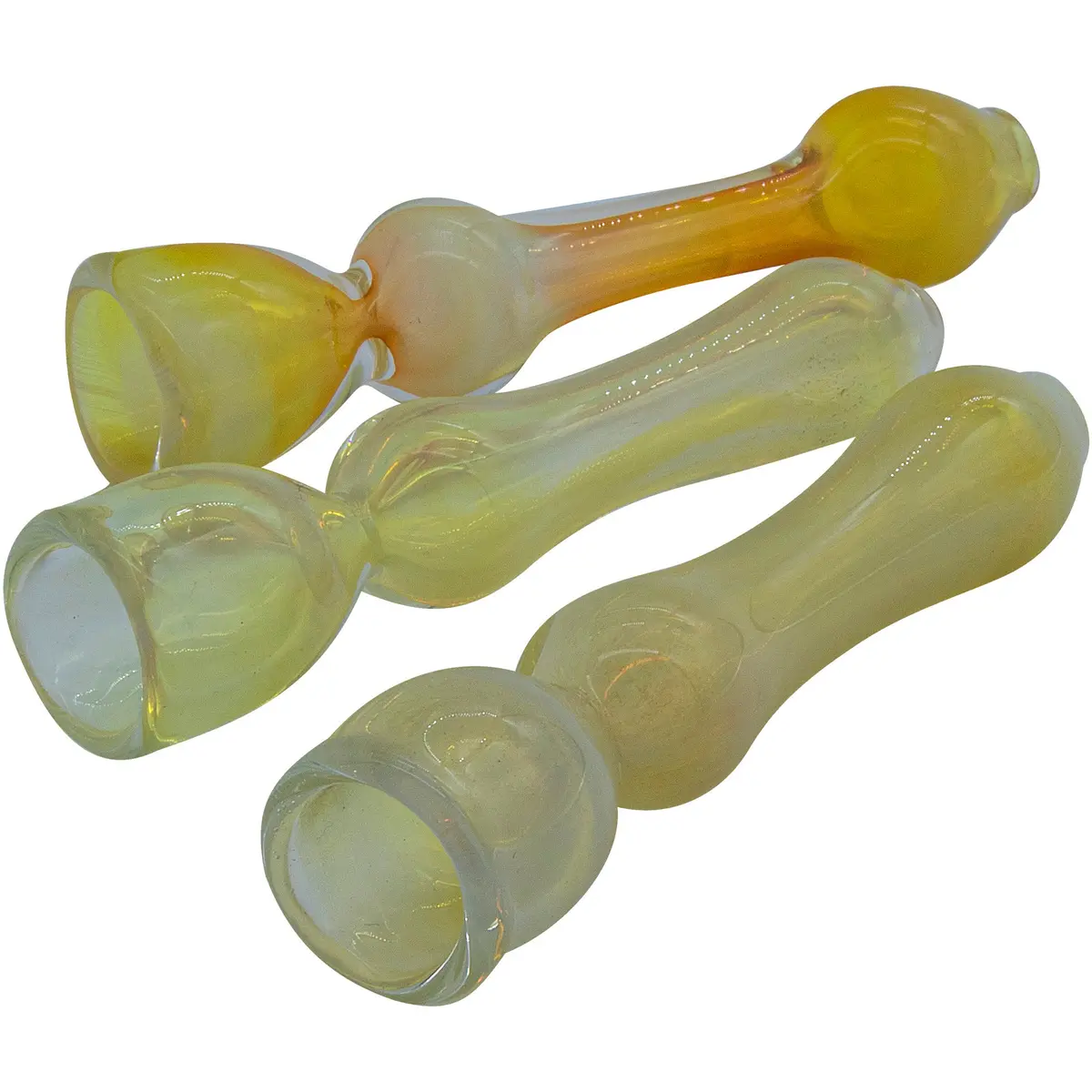La Pipes "Chill Fumes" Silver Fumed Chillum 1
