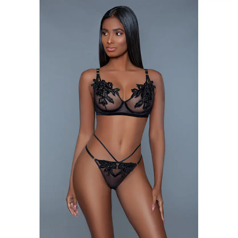 Bewicked Evangeline Set Black S/M 1