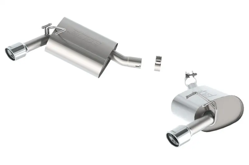 Borla 14-15 Chevy Camaro 3.6L V6 Rwd Single Split Rr Exit Touring Exhaust (Rear Section Only) 1