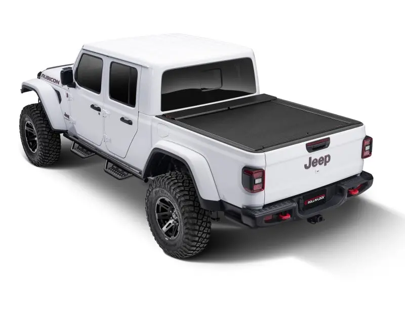 Roll-N-Lock 2020 Jeep Gladiator 5Ft Bed (W/ Trail Rail System) M-Series Retractable Tonneau Cover 1